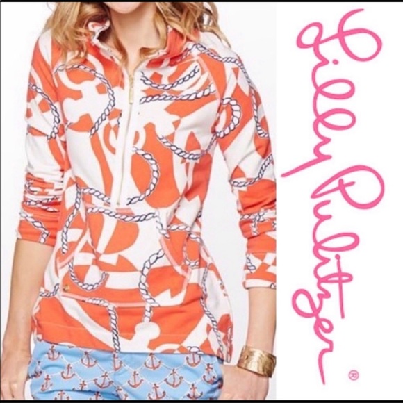 Lilly Pulitzer Booze Cruise popover- size XS - Picture 8 of 8